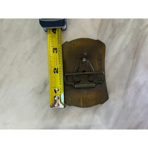 Vintage Remington 1976 Flintlock Rifle 2x3" Metal Belt Buckle - Picture 4 of 6